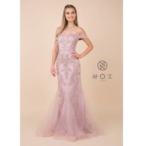 BEAUTIFUL DRESS-H294-LIGHT MAUVE